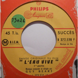 Bande Originale Du Film " L'Eau Vive "
