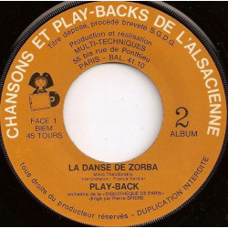 Chansons Et Play-Backs De L'Alsacienne - Album N° 2