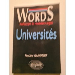 Words universités: médiascopie du vocabulaire anglais
