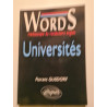 Words universités: médiascopie du vocabulaire anglais