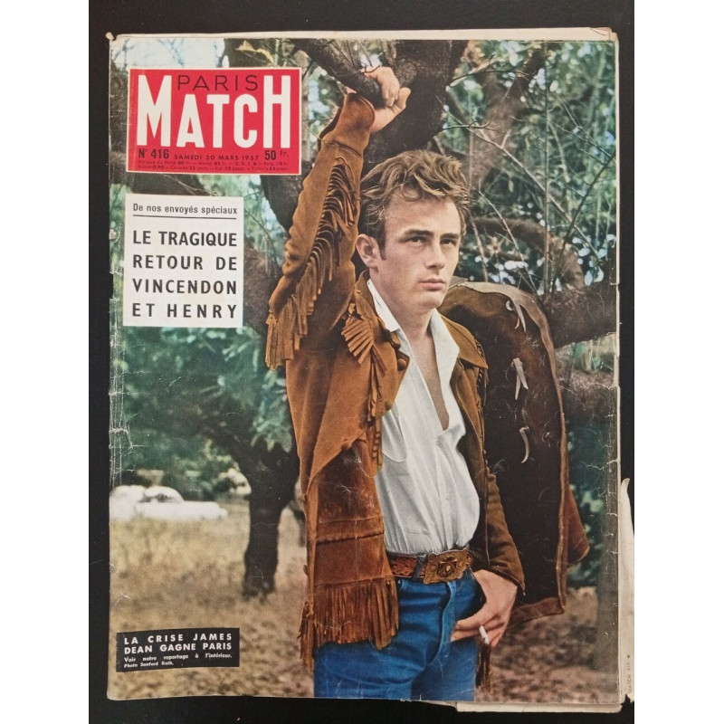 Paris Match N.416 - Mars 1957