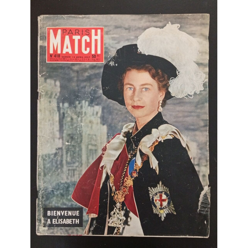 Paris Match N.418 - Avril 1957