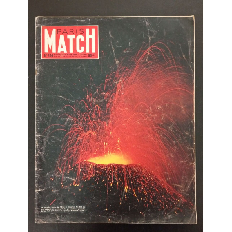 Paris Match N.334 - Aout.1955