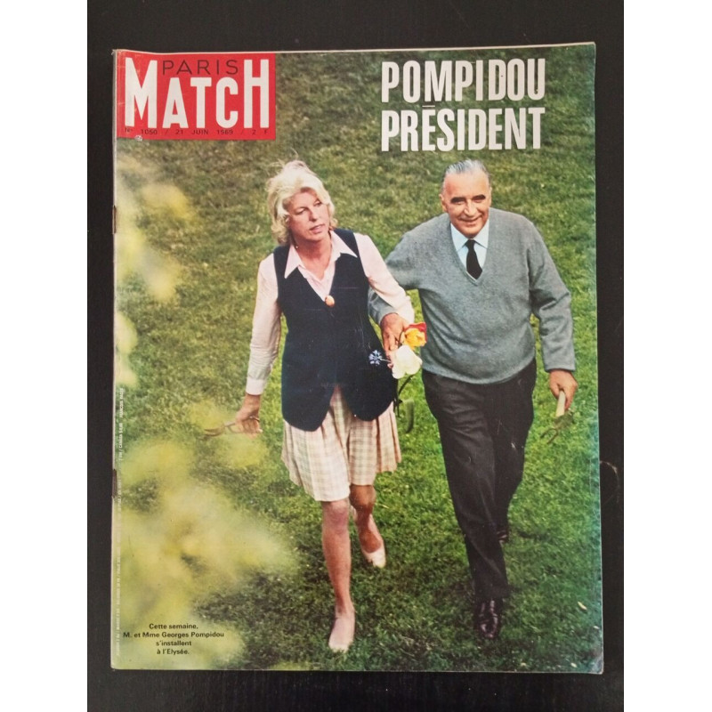 Paris Match N.1050 - Juin 1969