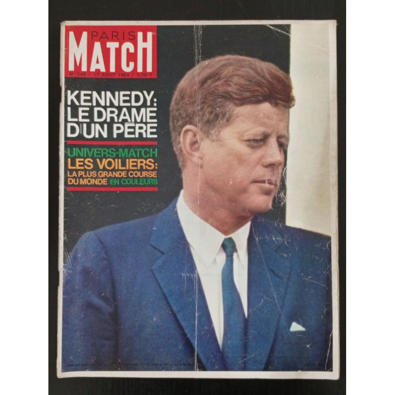 Paris Match N.749 - Aout. 1963