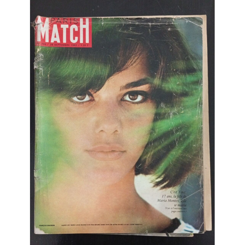 Paris Match N.755 - Septembre 1963