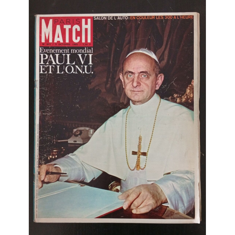 Paris Match N.861 - Octobre 1965