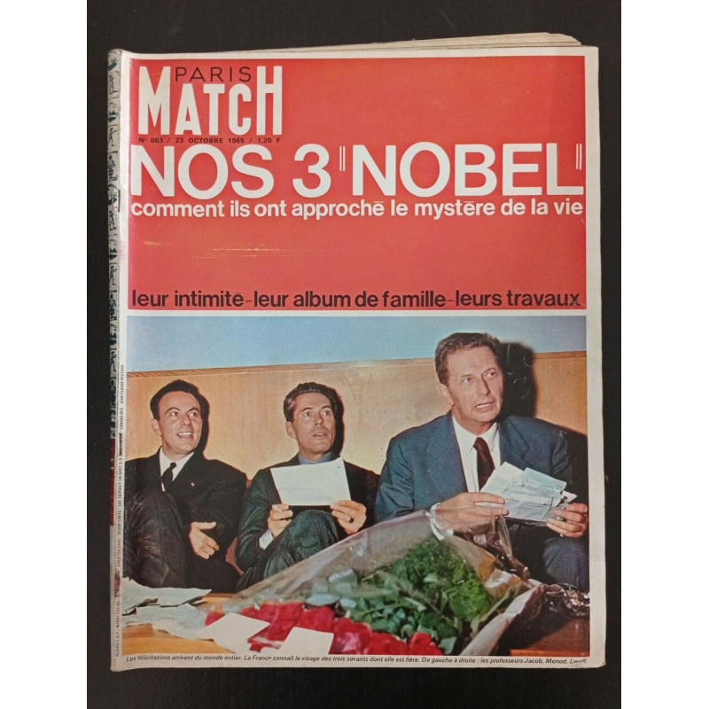 Paris Match N.863 - Octobre 1965