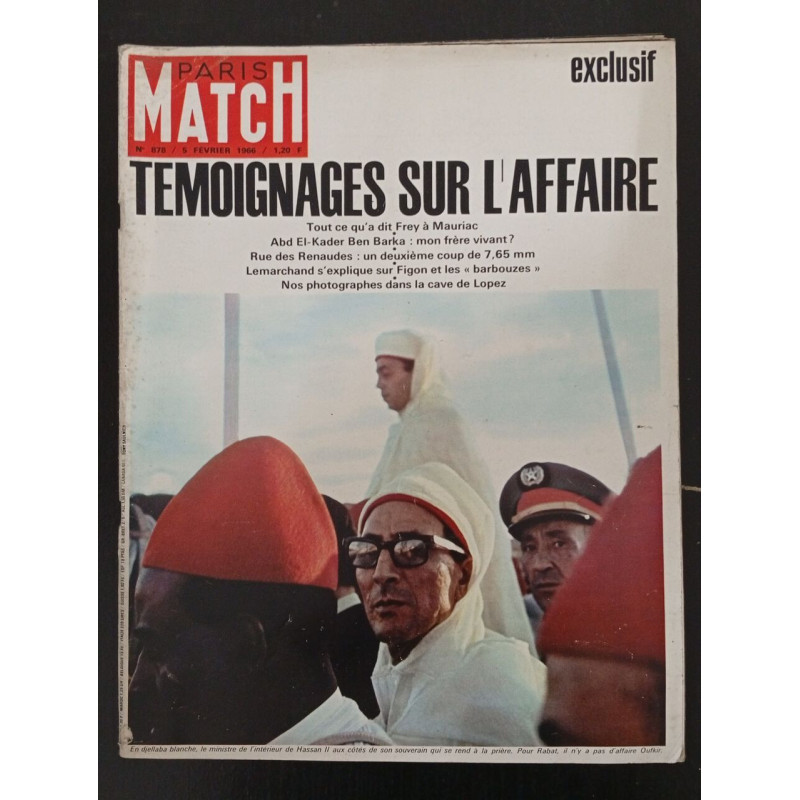 Paris Match N.878 - Février 1966
