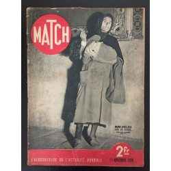 MATCH - 17 novembre 1938