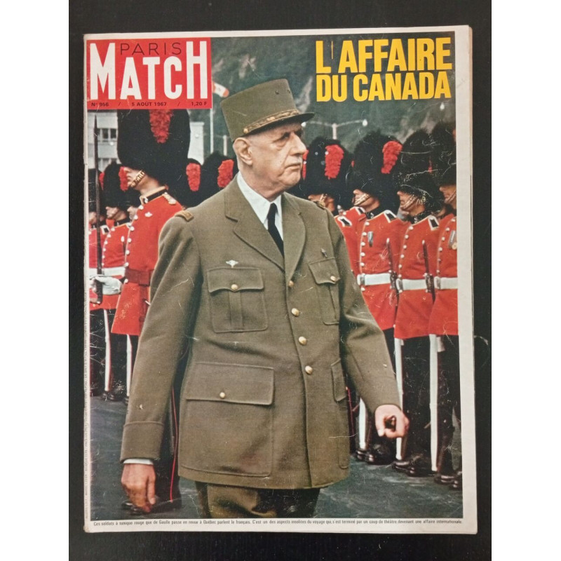 Paris Match N.956 - Aout 1967