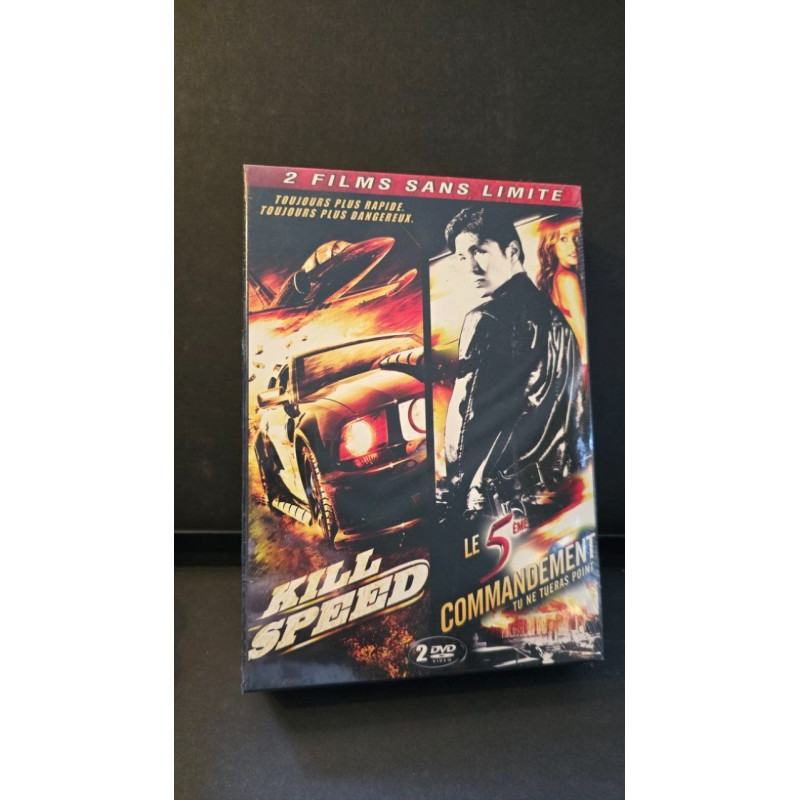 Coffret 2 films sans limite : kill speed , le 5e commandement [FR...