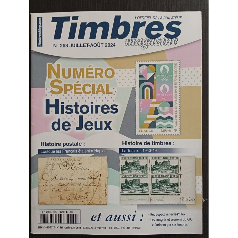 Revue Timbres Magazine N° 268