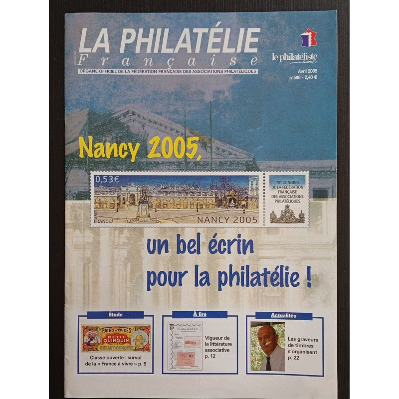 Revue La Philatélie Française N° 596