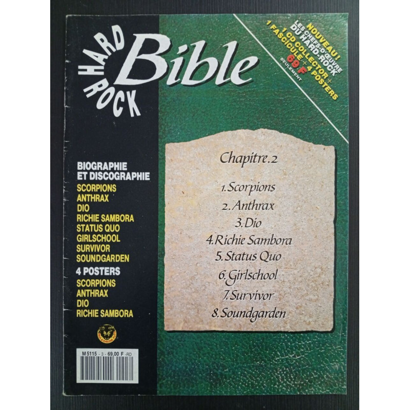 Revue Hard Rock Bible N° 3