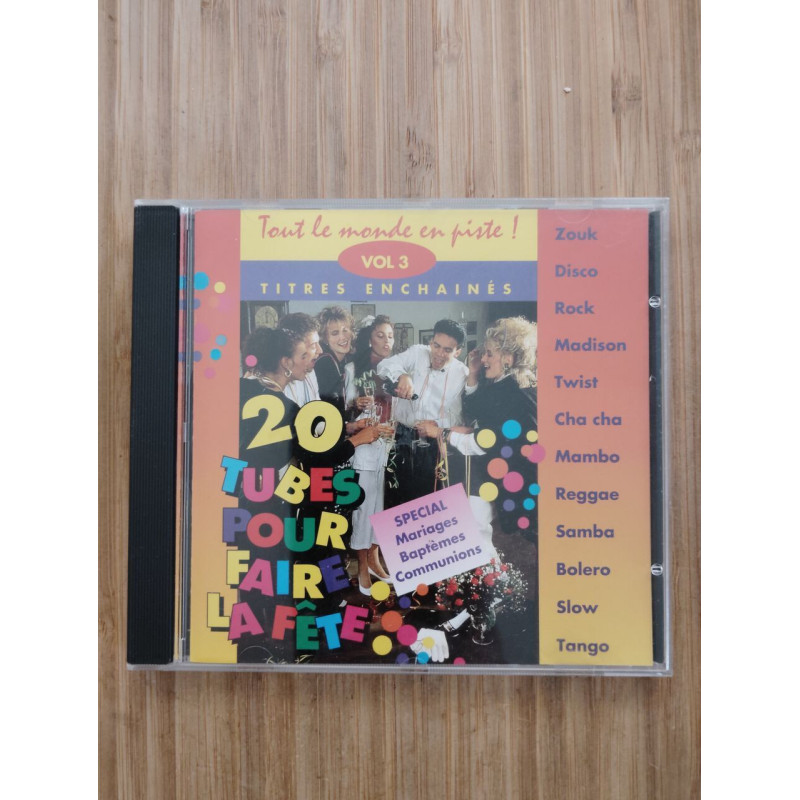 20 tubes pour faire la fête