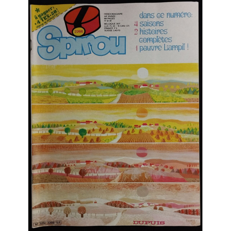 Le Joournal de Spirou N° 2266