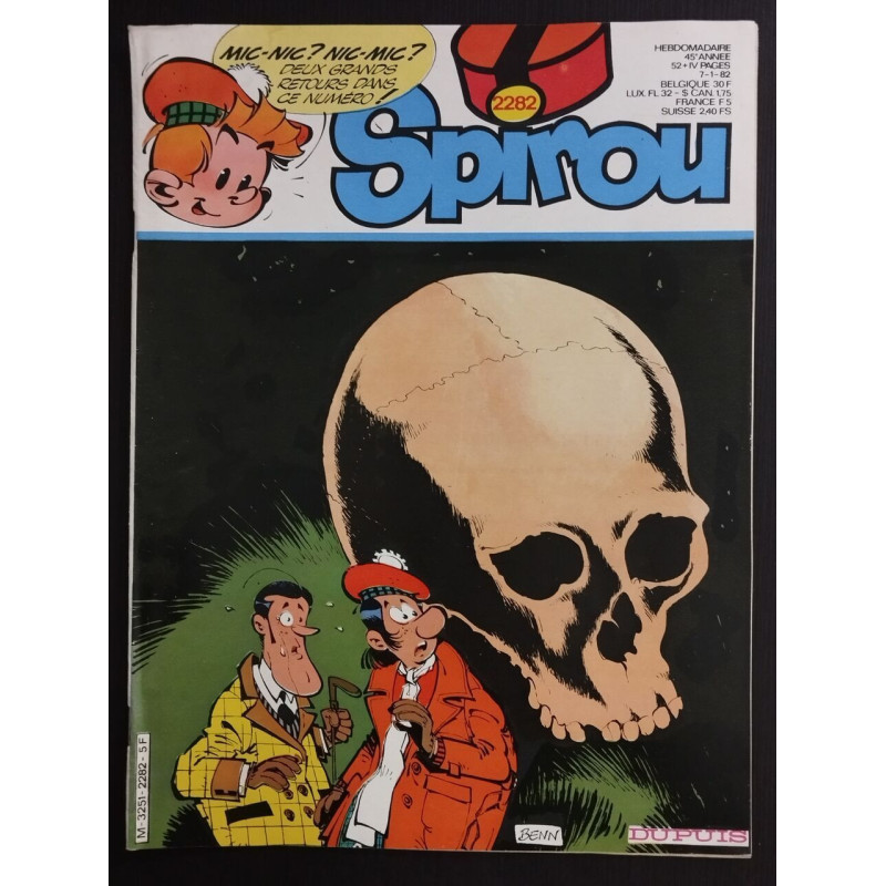 Le Joournal de Spirou N° 2282