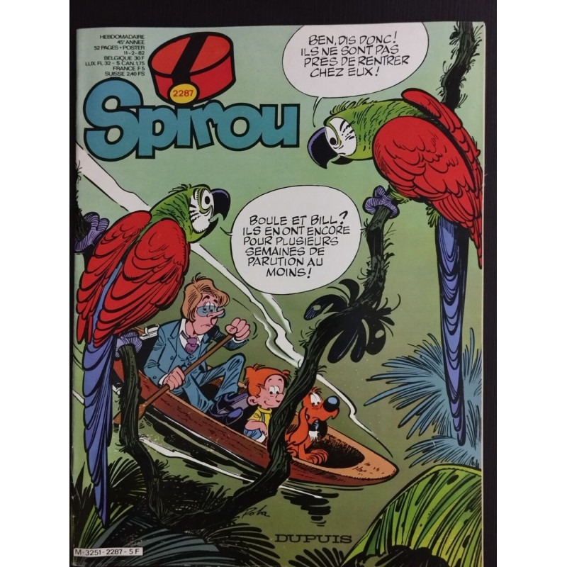 Le Joournal de Spirou N° 2287