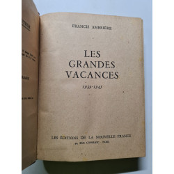 Les Grandes Vacances