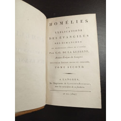 Homélies ou explications des Évangiles des dimanches et...