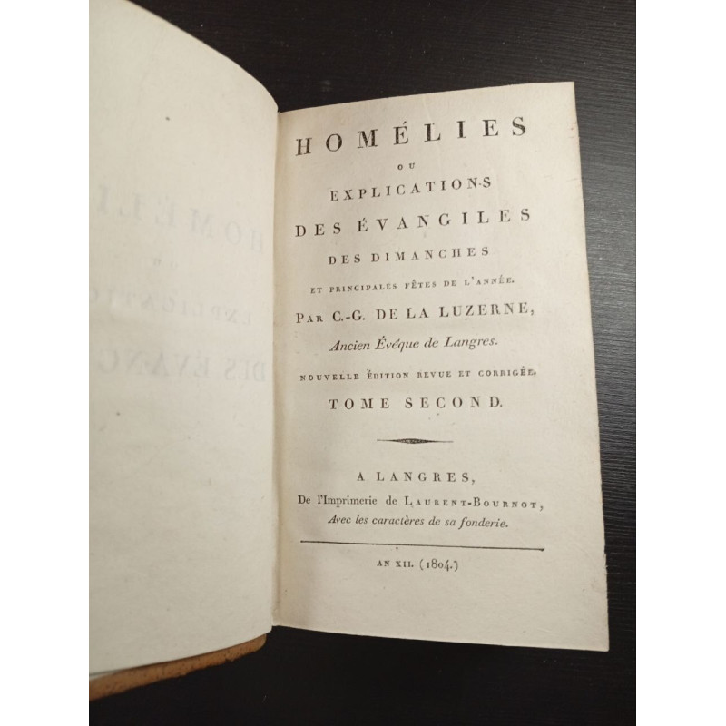 Homélies ou explications des Évangiles des dimanches et...