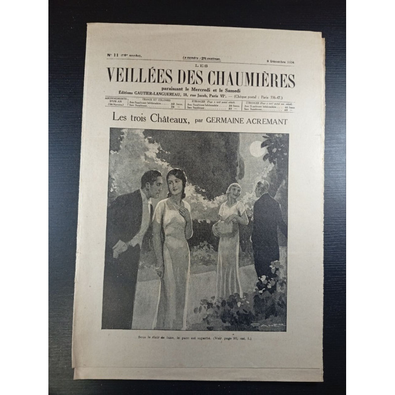 Les veillées des chaumières n°11 58 année