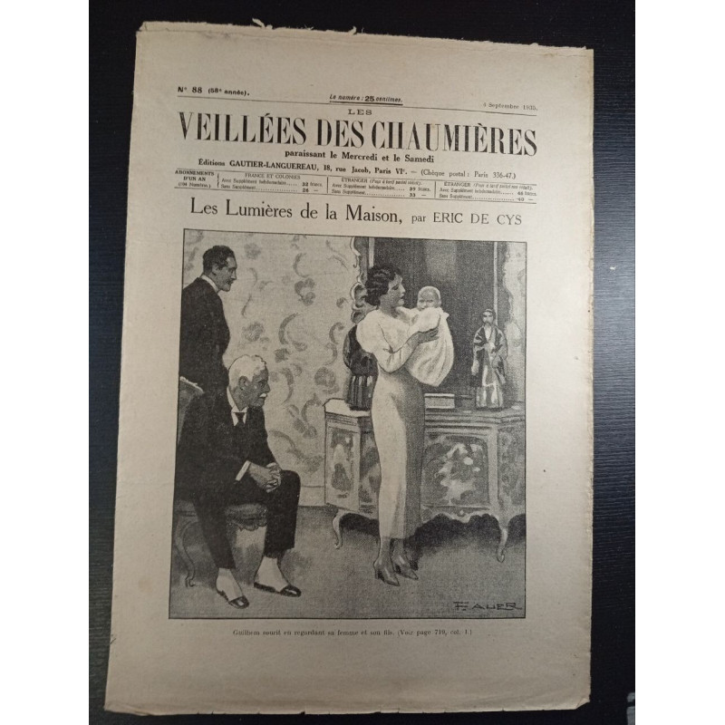 Les veillées des chaumières n°88 58 année