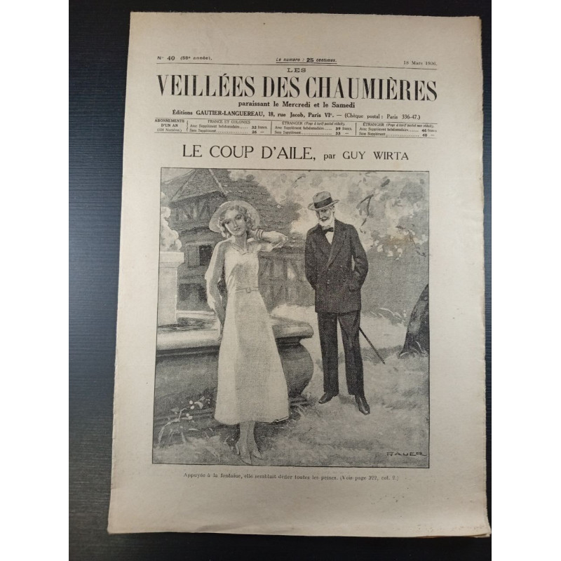 Les veillées des chaumières n°40 59e année