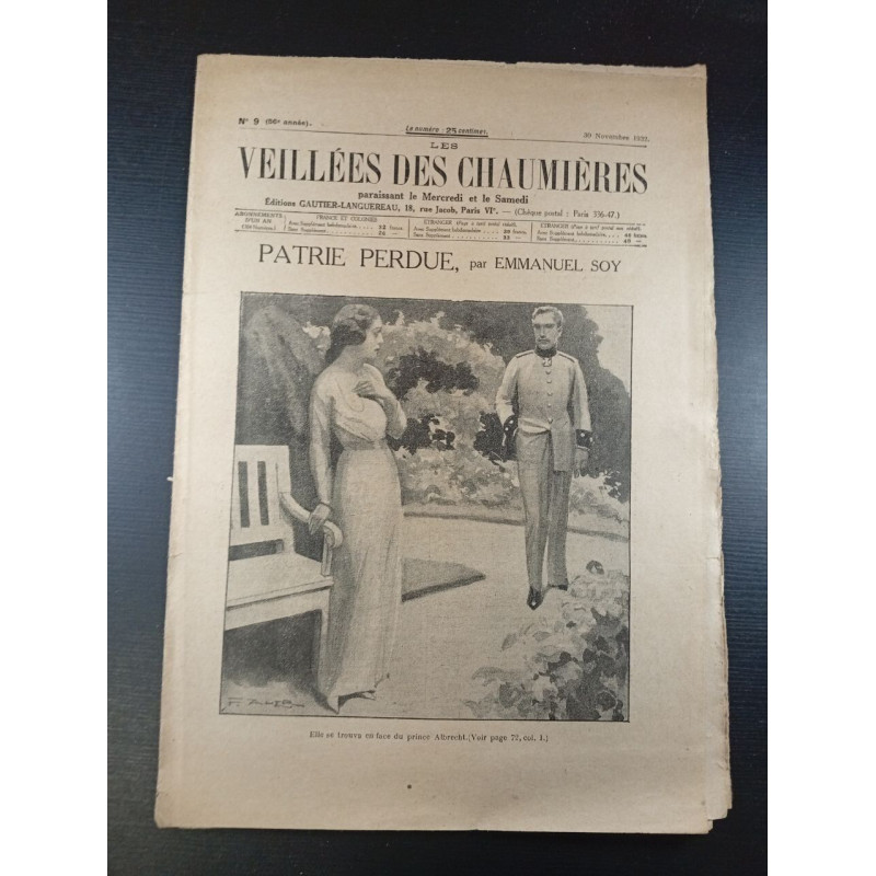 Les veillées des chaumières n°9 56e année