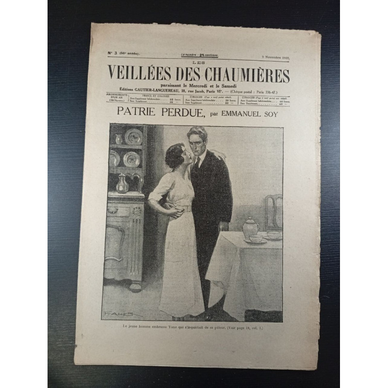 Les veillées des chaumières n°3 56e année