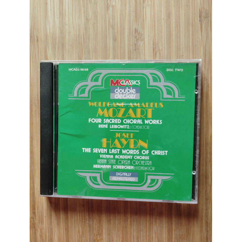 Wolfgang Amadeus Mozart: Four Sacred Choral Works