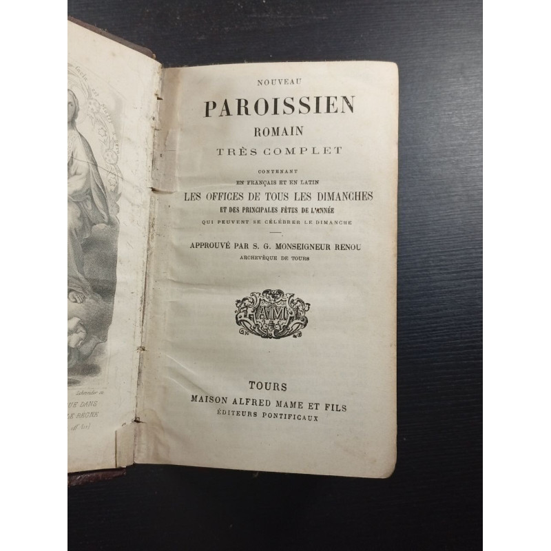 Nouveau Paroissien Romain Très Complet