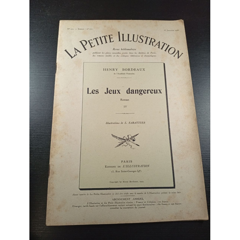 La Petite Illustration n°271 n°117