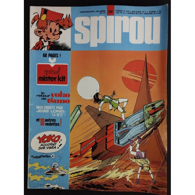 Revue Le Journal de Spirou N° 1932