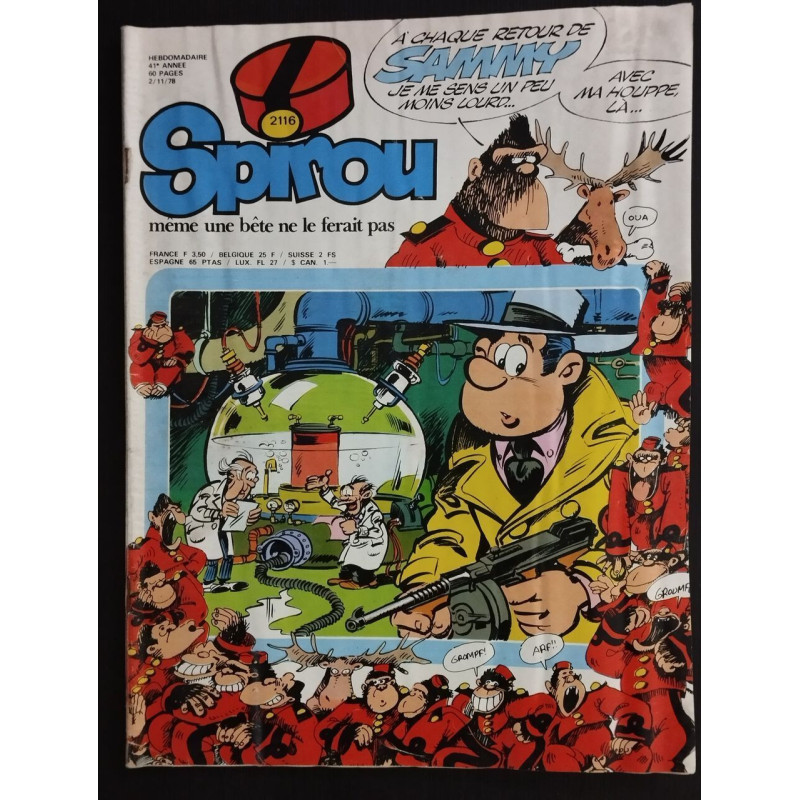 Revue Le Journal de Spirou N° 2116
