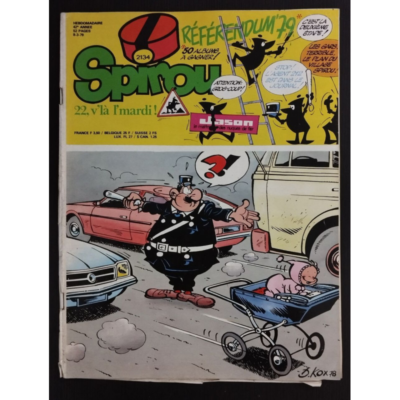 Revue Le Journal de Spirou N° 2134