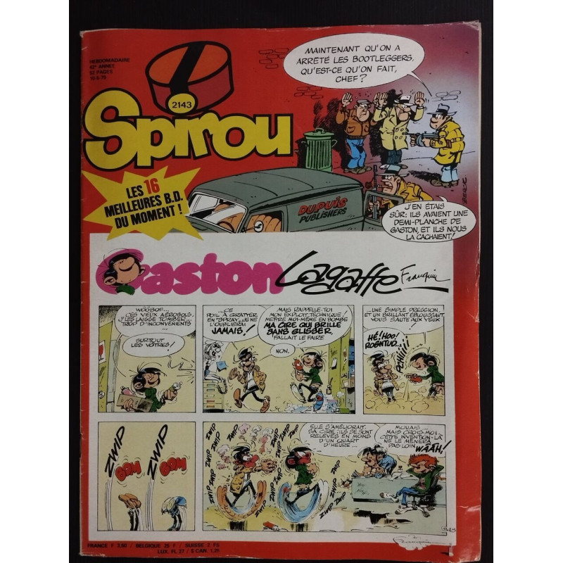 Revue Le Journal de Spirou N° 2143