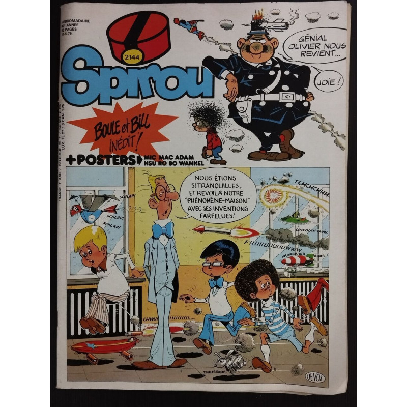 Revue Le Journal de Spirou N° 2144