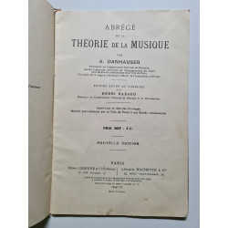 Abridé de la Théorie de la Musique