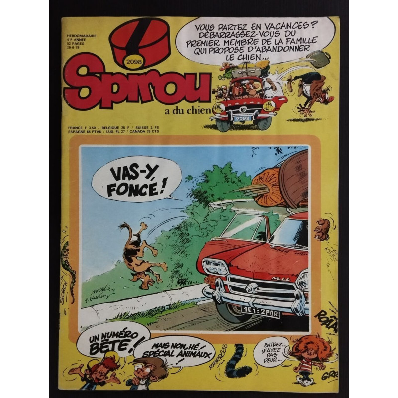 Revue Le Journal de Spirou N° 2098