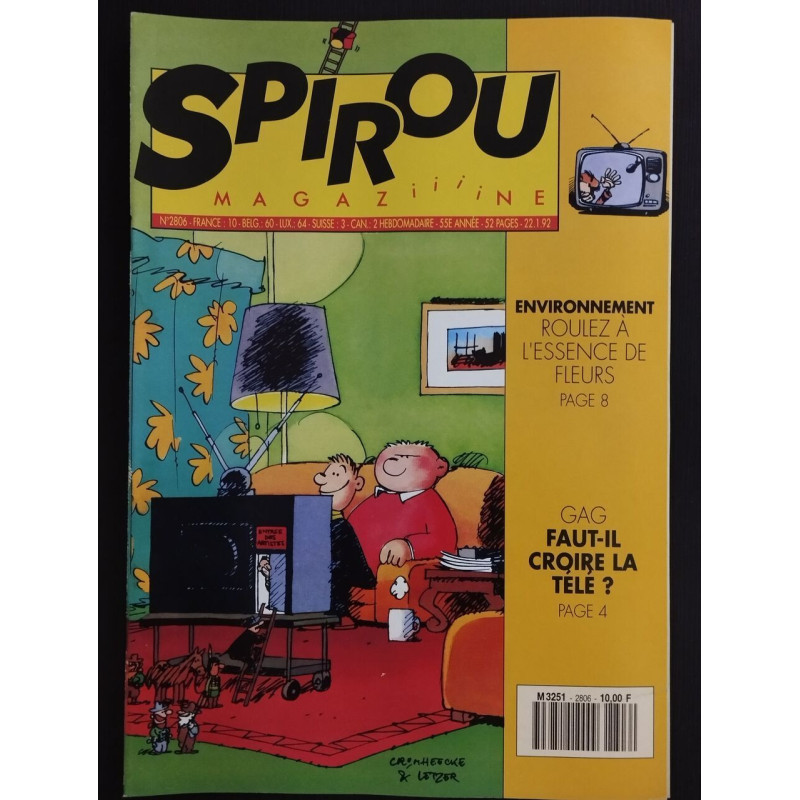 Revue Le Journal de Spirou N° 2806