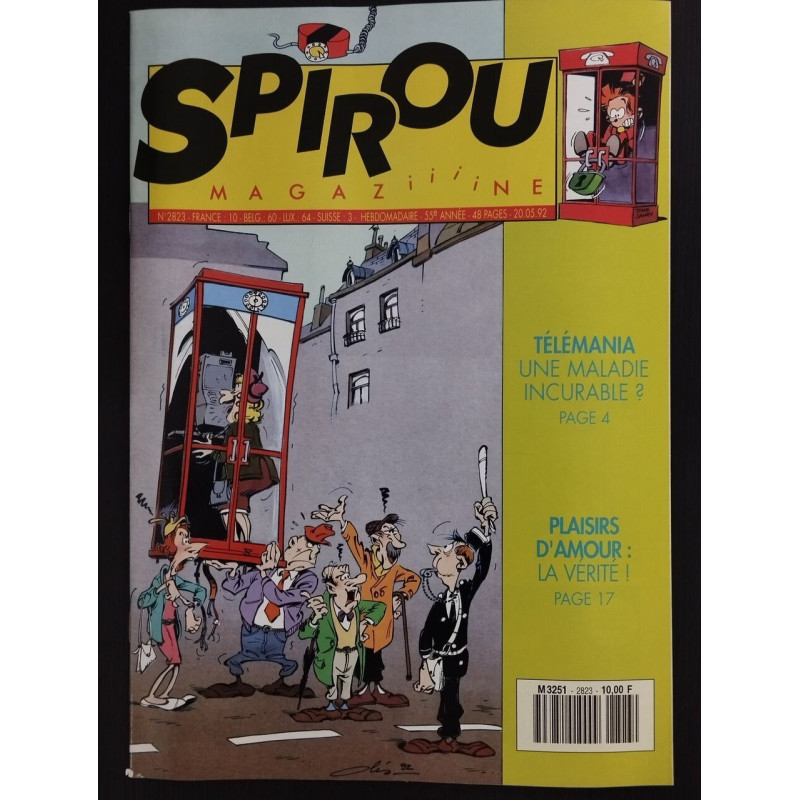 Revue Le Journal de Spirou N° 2823