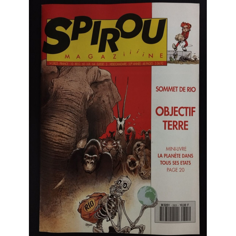 Revue Le Journal de Spirou N° 2825