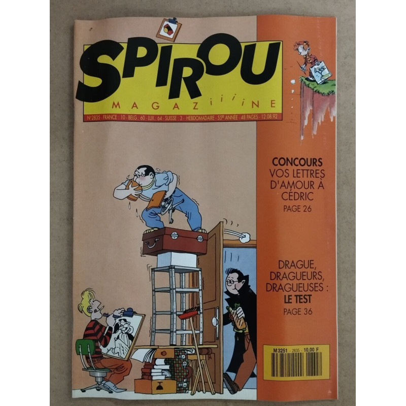 Revue Le Journal de Spirou N° 2835