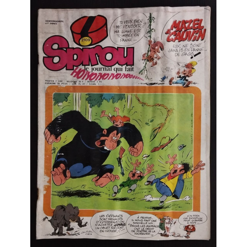 Revue Le Journal de Spirou N° 2109