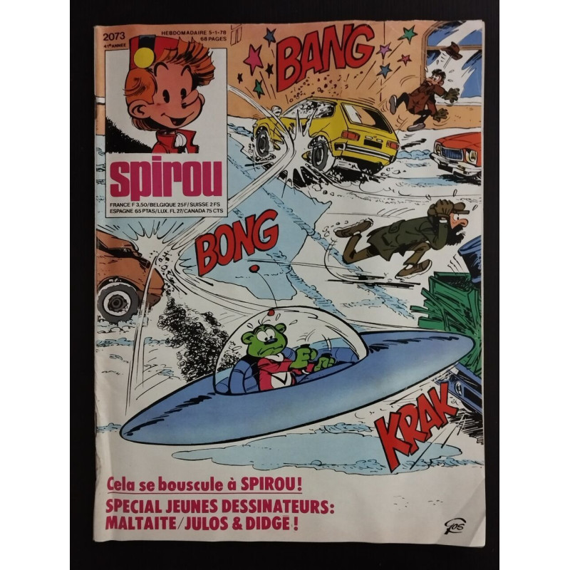 Revue Le Journal de Spirou N° 2073