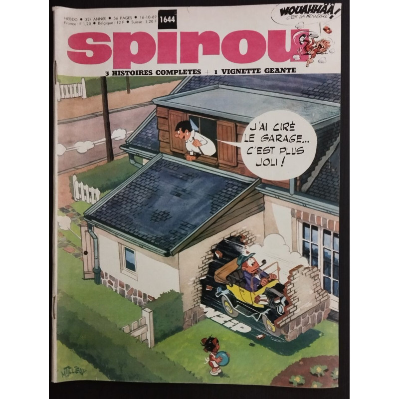 Revue Le Journal de Spirou N° 1644