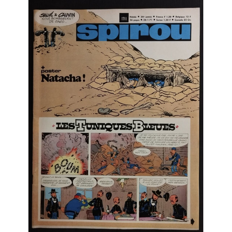 Revue le Journal de Spirou N° 1711