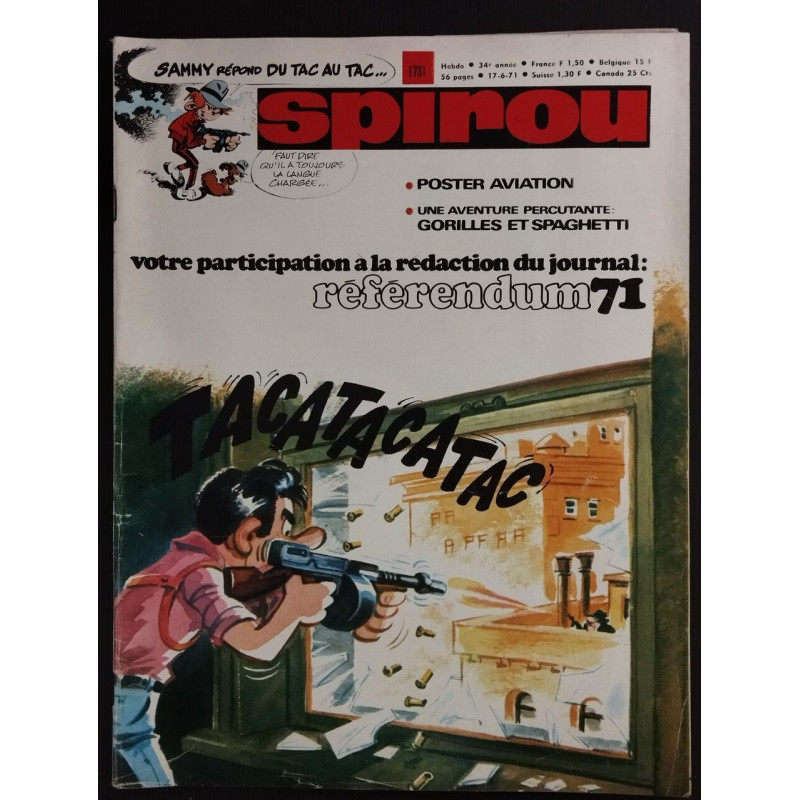 Revue le Journal de Spirou N° 1731